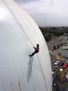 Cleaning with a view
